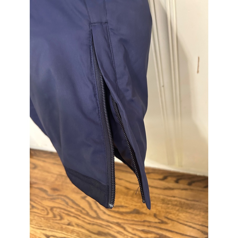 LL Bean Kids Navy Blue Cold Buster Bibs Ski Pants Sz 14 Reinforced Insulated - Picture 6 of 8